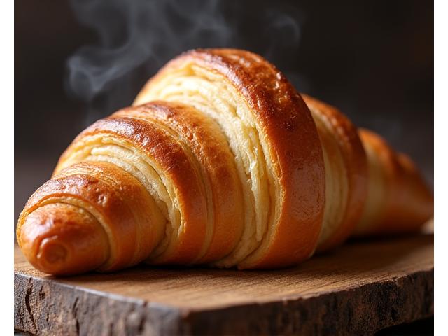 황금빛으로 빛나는 프랑스 정통 크루아상