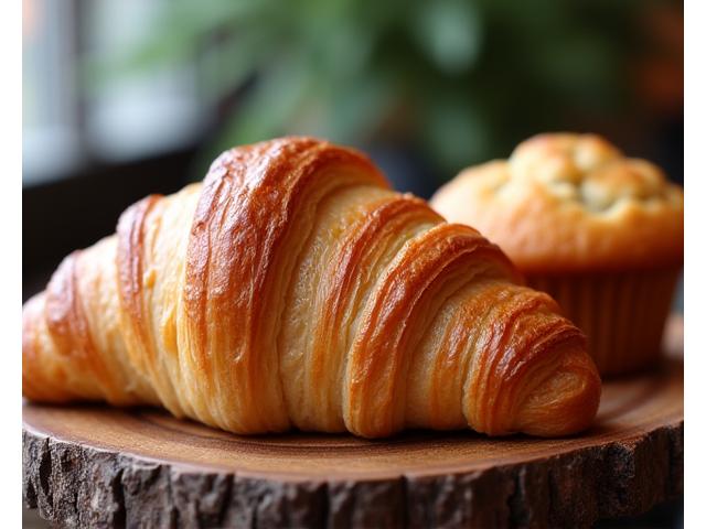 버터와 달걀 없이 구워낸 겉바속촉 비건 크루아상과 폭신한 비건 머핀
