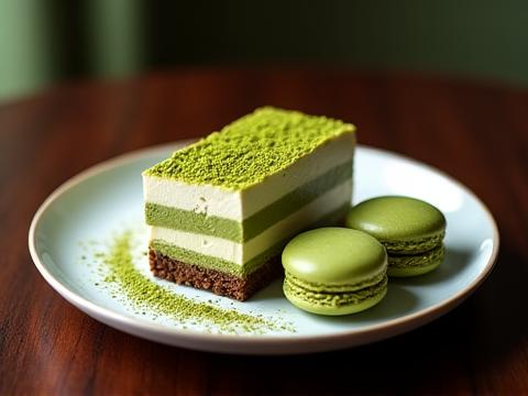 마차 티라미수와 마카롱