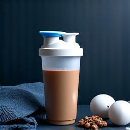 프로틴 파우더가 들어간 커피